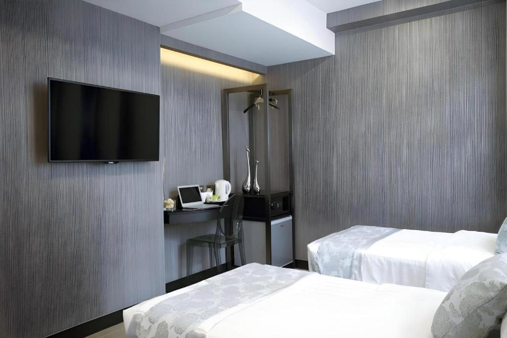 M1 North Point Hotel Hong Kong Bagian luar foto